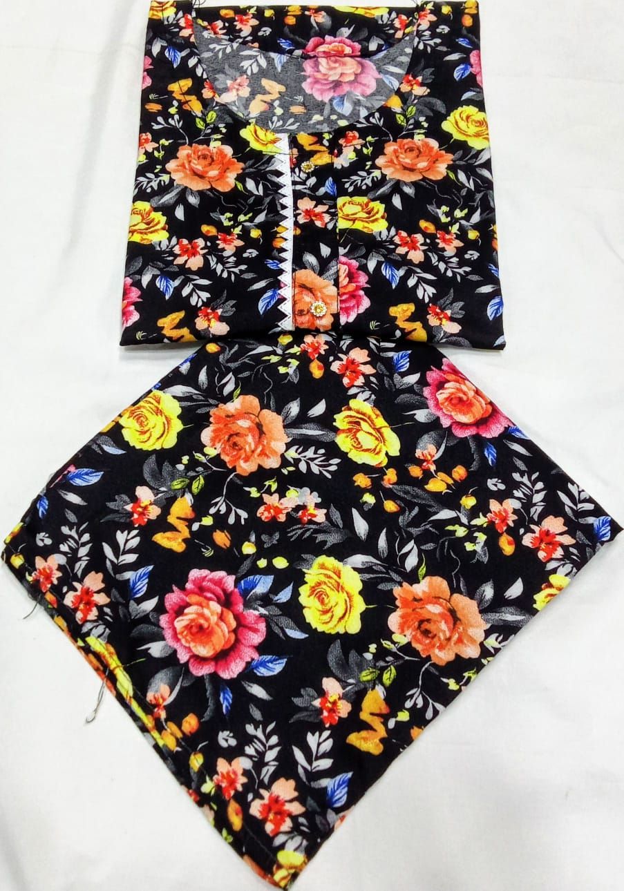 Cotton 2 piece suit new latest design fabric soft Lawn cotton random colour