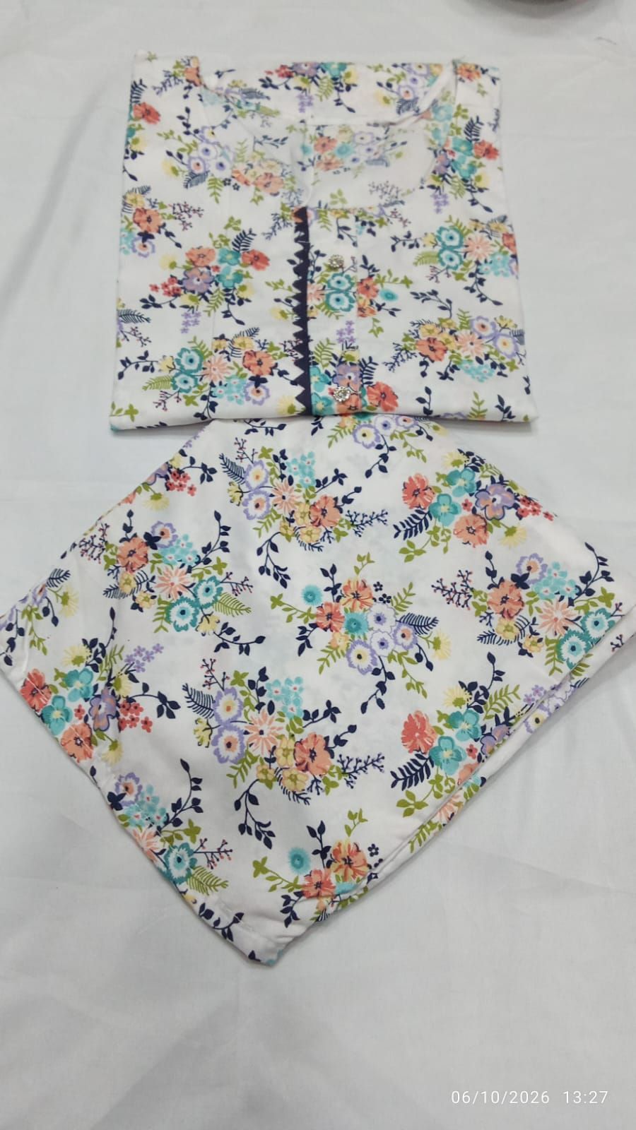New Trendy Stitched Lawn Cotton 2pc Suit for Women - Summer Collection - Stitched Dresses for Women - Dress for Girls - Dresses for women - Clothes for Women - Women Dresses - Women Clothes - Suit for girls - 2pcs suit for women stitched - 2pc suit