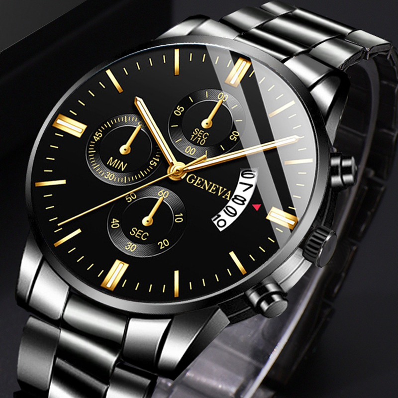 Fashion Men Watch Luxury Calendar Quartz Wrist Watch Mens Business Watches for Man Clock Montre Homme