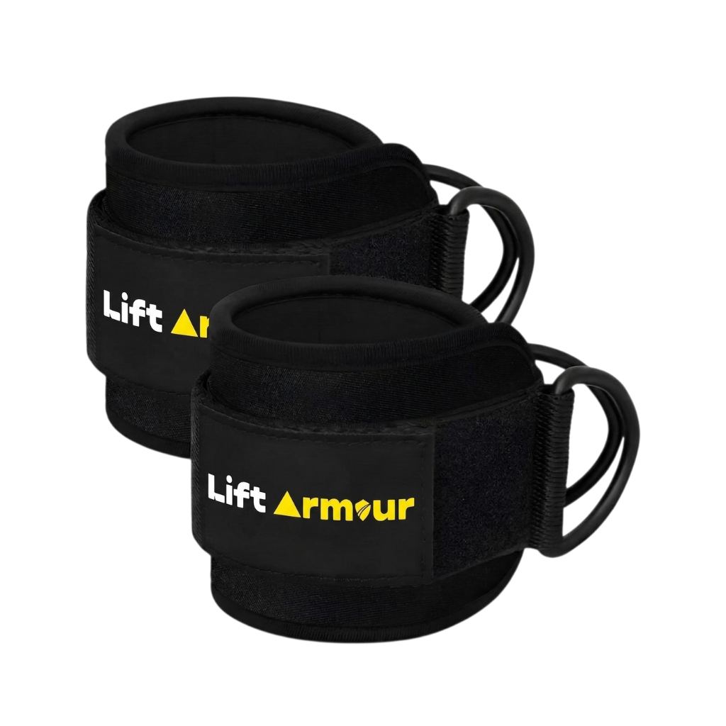 Gym Ankle Strap for Cable attachment 1 pair lift armor weight lifting ankle straps , gym ankle strap for men and woman glute workout