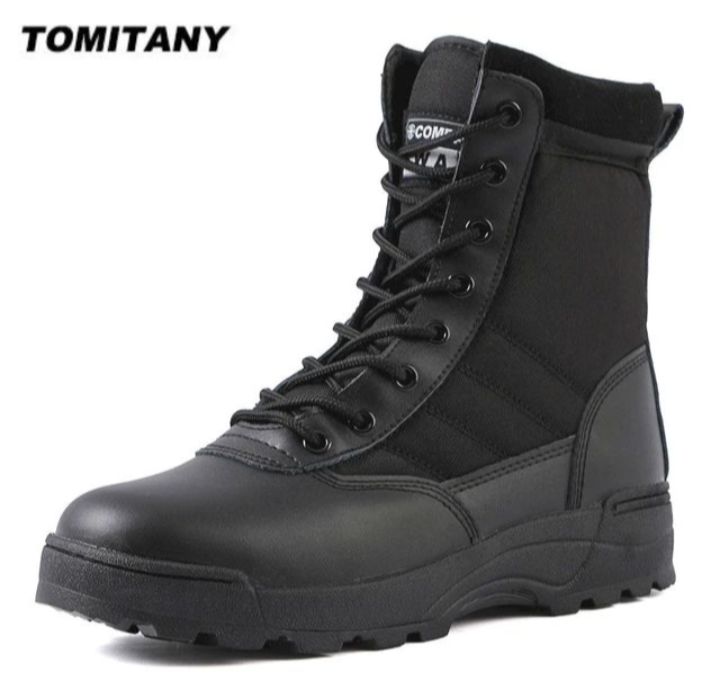 Swat Military Polic Long Shoes, Swat Hiking MILITARY Style LONG SHOES, Men's comfortable long shoe's, Tactical Boots Combat Swat, Men's comfortable long shoe's