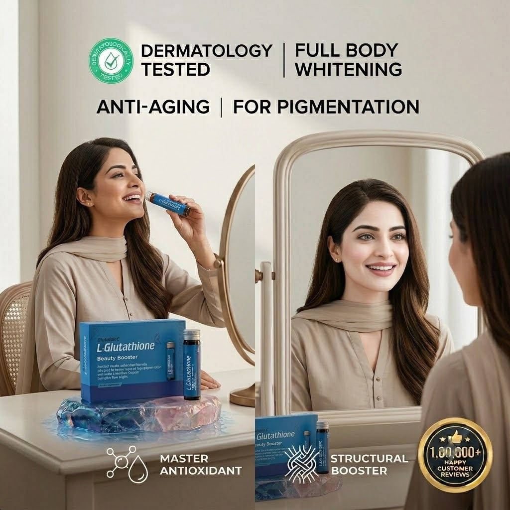 glutathione beauty booster glutafeb c–Pack of 5 Oral Shots–30ml/Shot |Skin Active Bright Complete Vitamin C Selection:60 Softgels Can I Take Glutathione Collection/Skin Care/Moisturizers