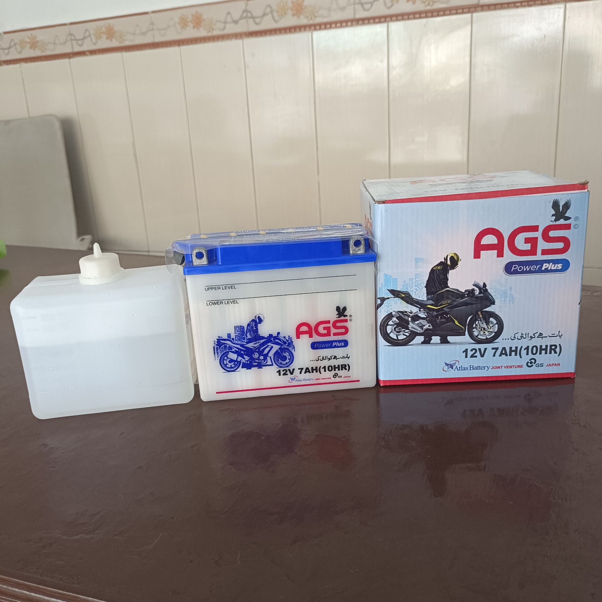 Motorcycle Honda AGS Battery for cg 125 self /cb125f