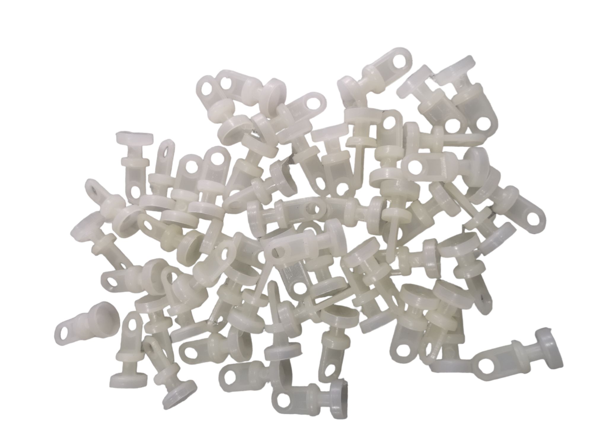 5 Dozen Curtain Track Rail White Runners