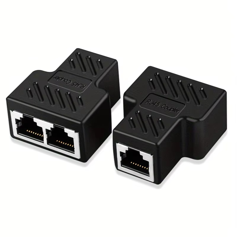 RJ45 Coupler Cat6 Cat5e Ethernet Cable Extender Adapter 1000Mbps LAN Connector In Line Coupler Female To Female
