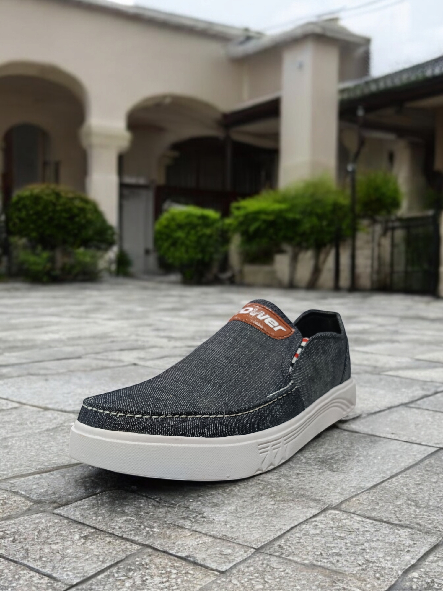 New Mens Denim Jeans Canvas Sneakers shoes for men