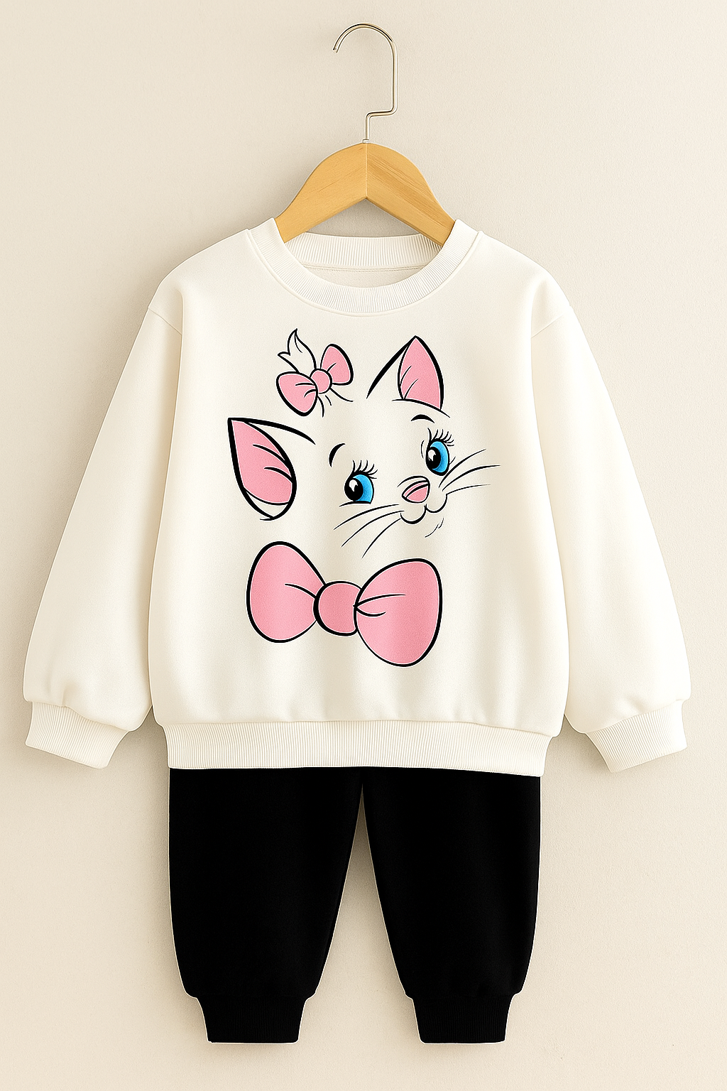 Sweatshirt & Sweatpants for Boys & Girls Soft & Cozy Fleece Suit for Kids Kiddie Closets Children's Warm Fleece Co-Ord Set Stylish Sweatshirt + Pajama Suit