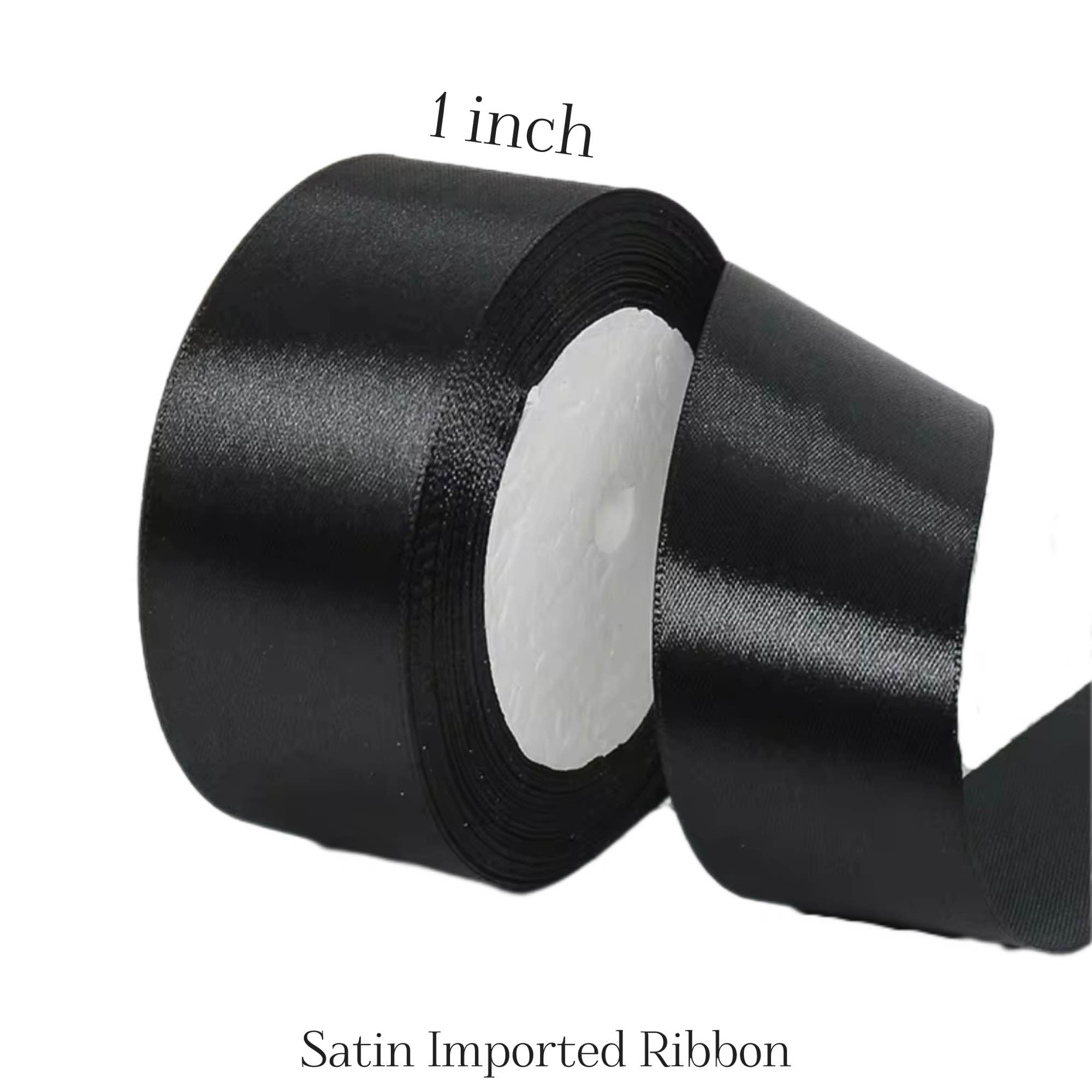 1 Inch Ribbon, 1 Inch Satin Ribbon 18 to 22 yards, Satin Ribbon, Ribbon ...
