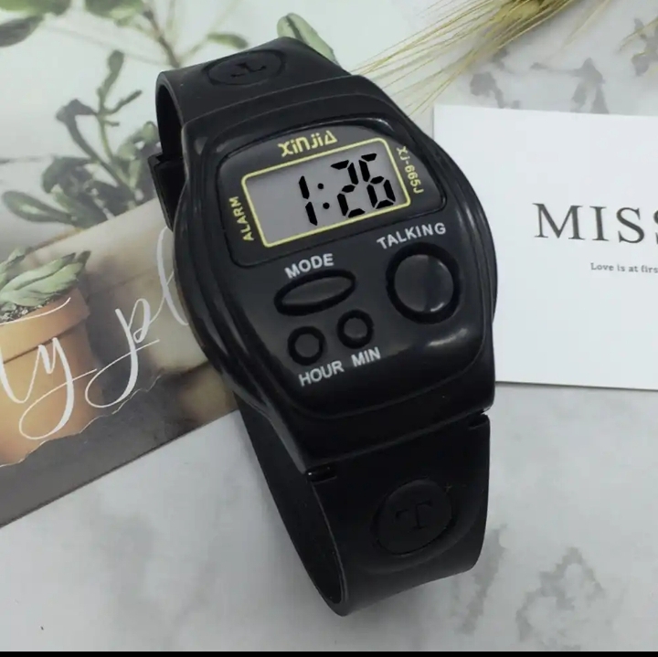Talking Time Watch for Blinds Alarm Blind Watch for men's and women's Accessible Talking watch for Blind Peoples.