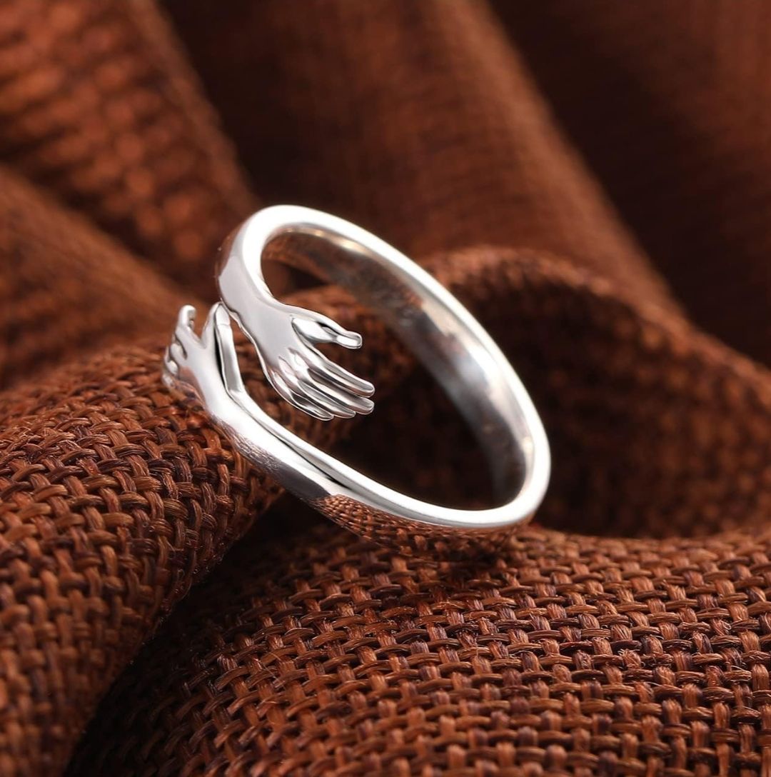 Hug Rings - Adjustable Retro Hug Style Rings for Men and Women