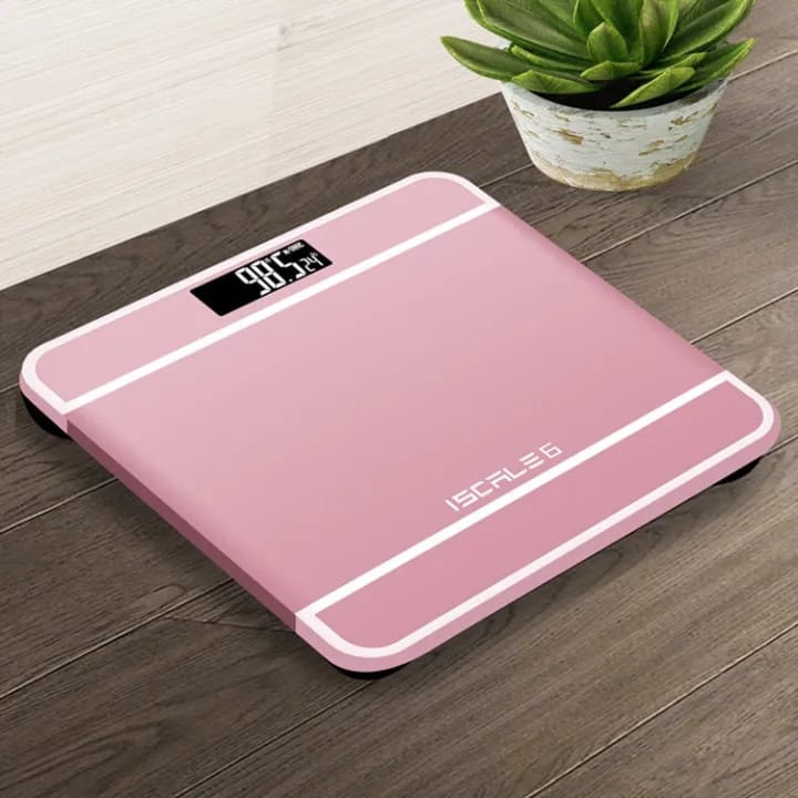 Smart Electronic Body Weight Scale Led Display Floor Balance 180 Kg Capacity Analog Digital Bathroom Weighing Machine Random Color Accurate Measurement For Home Gym And Health Monitoring Daily Use