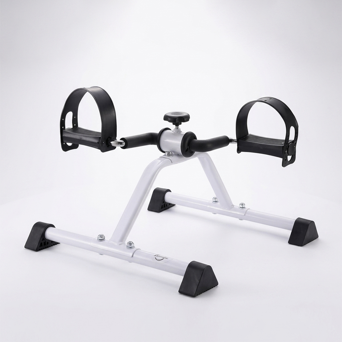 Portable Exercise Bike Pedal Exerciser For Home Gym Legs and Arms Workout Adjustable Resistance For Customized Intensity
