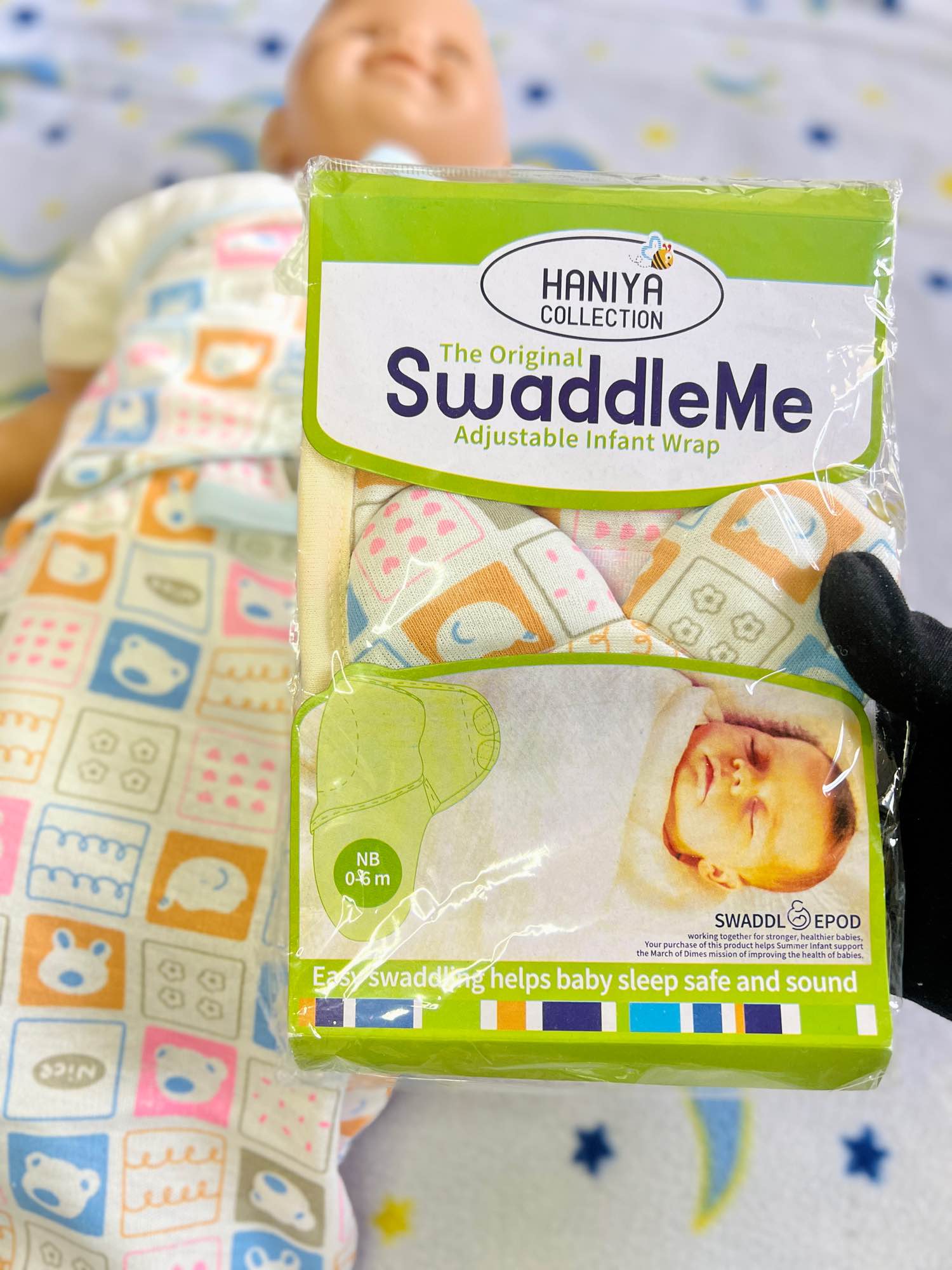 Blanket Swaddle For Newborn Baby Infant Baby Baba Size 0-6 Months Premium Quality