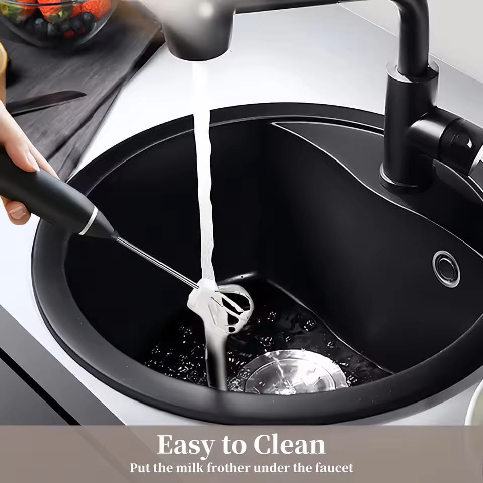 Rechargeable Milk Frother Beater