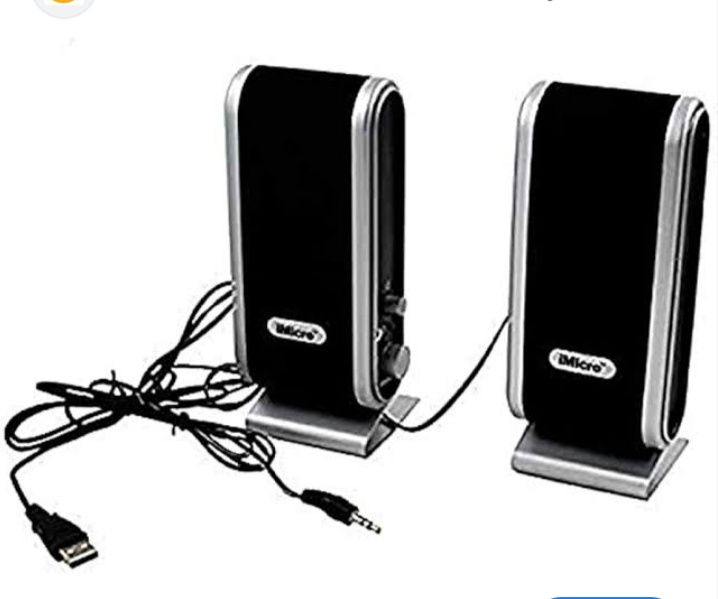Kisonli 620 Computer Speaker Wired 2.0 Usb Speakers Digital Partable For Computer Pc Laptop PAk FF