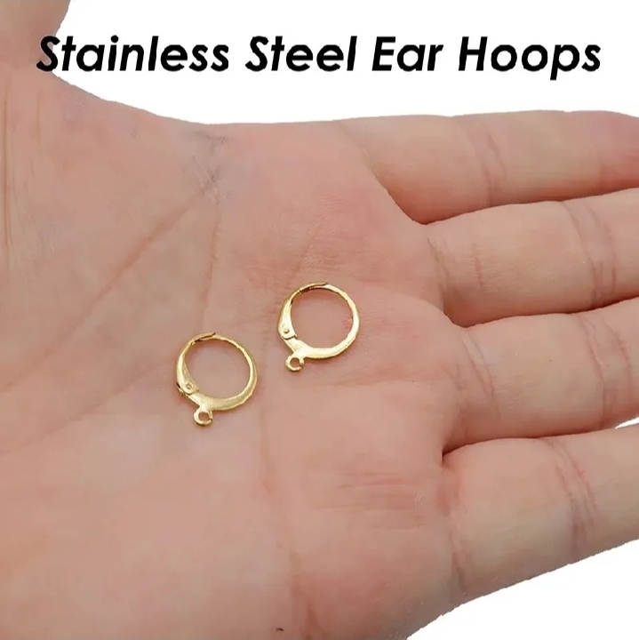 10Pcs And 20 Pcs French Earrings Hook Ear Wire - DIY Earrings Clasp Fitting Base For Jewellery  Making - DIY Accessories And Other