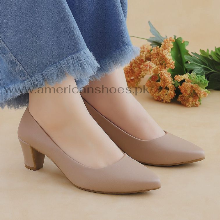 American Block Heel Pumps & Court Shoes Classic Design Elegant Heels for Everyday Wear European Coat Shoes