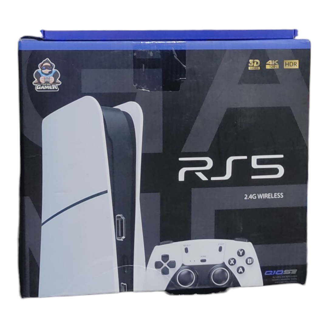 Gaming console for TV, 4K ultra HD, 40000+ Games built in, 2.4G wireless