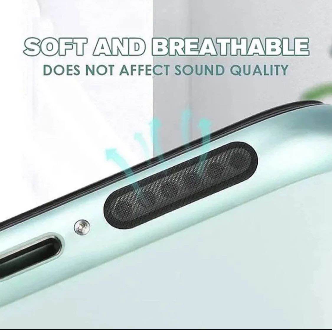 10/10PCS Mobile Phone Dust Proof Net Stickers / Universal Speaker Earpiece Dustproof Sticker / Protector