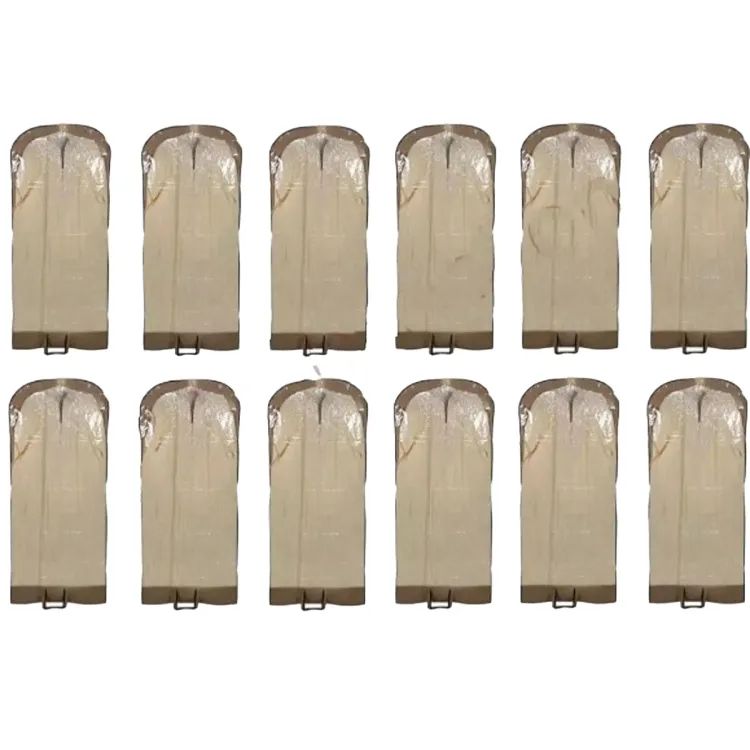 garment bag (Pack Of 12)- Buy10 & Get 2 Free,Home Clothes Garment Cover Case,Dustproof For Cloth / Dress Coat / Suit Clothing Protector Bags/48 inch lenght,wardrobe orgnizer,zipper bag,protecter for garments and clothes