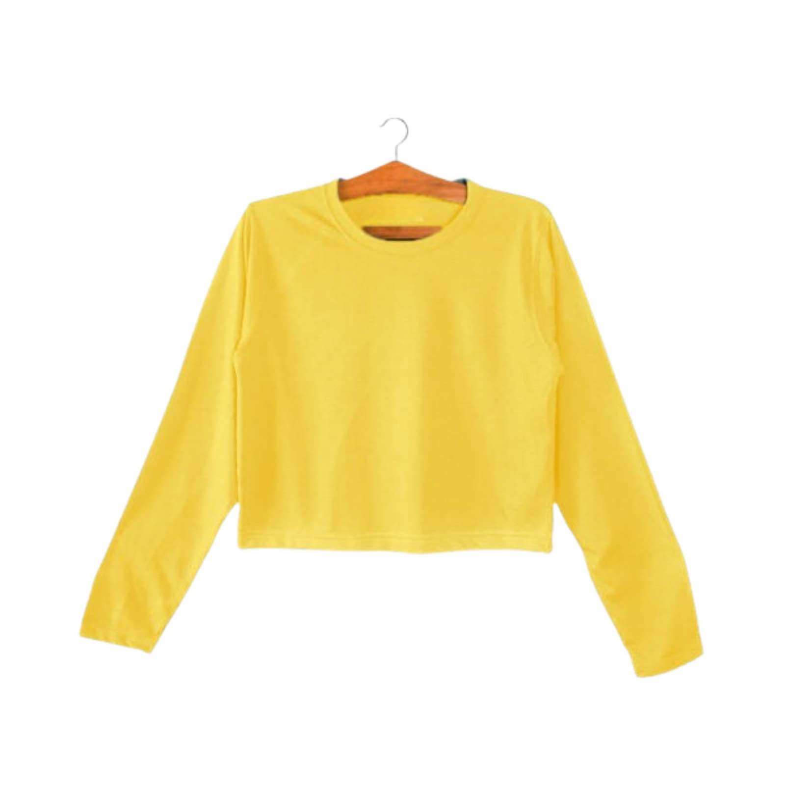THE VINTAGE CLOTHING NEW TRENDY COLLECTION IMPORTED HIGH QUALITY PLANE CROP FULL TSHIRT FOR WOMENS AND GIRLS - New Launch Jan 2025 - Crop Top