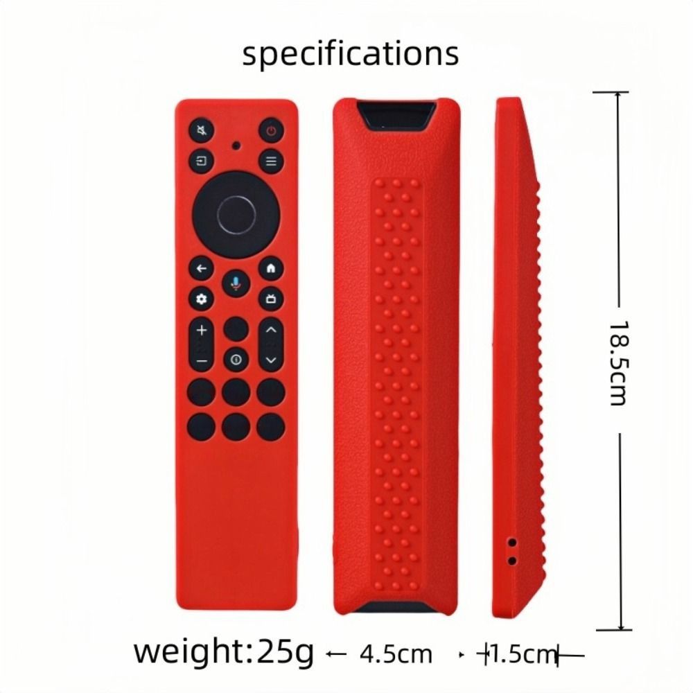 High Quality Silicone Protective Case Shockproof with Lanyard Soft Shell Protector Remote Controller Cover for TCL RC923A/RC813A