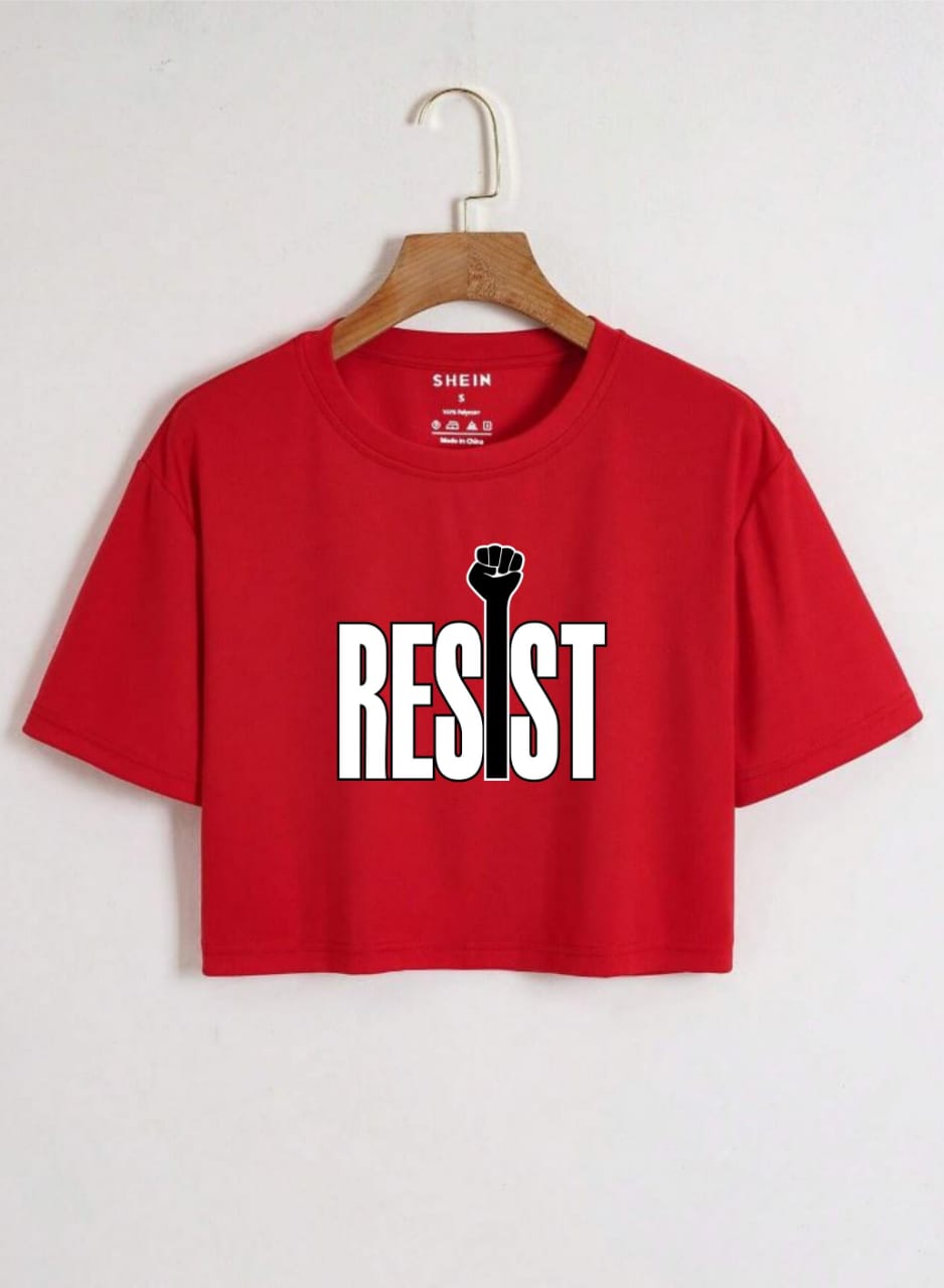 Stylish crop t-shirt for girls and women