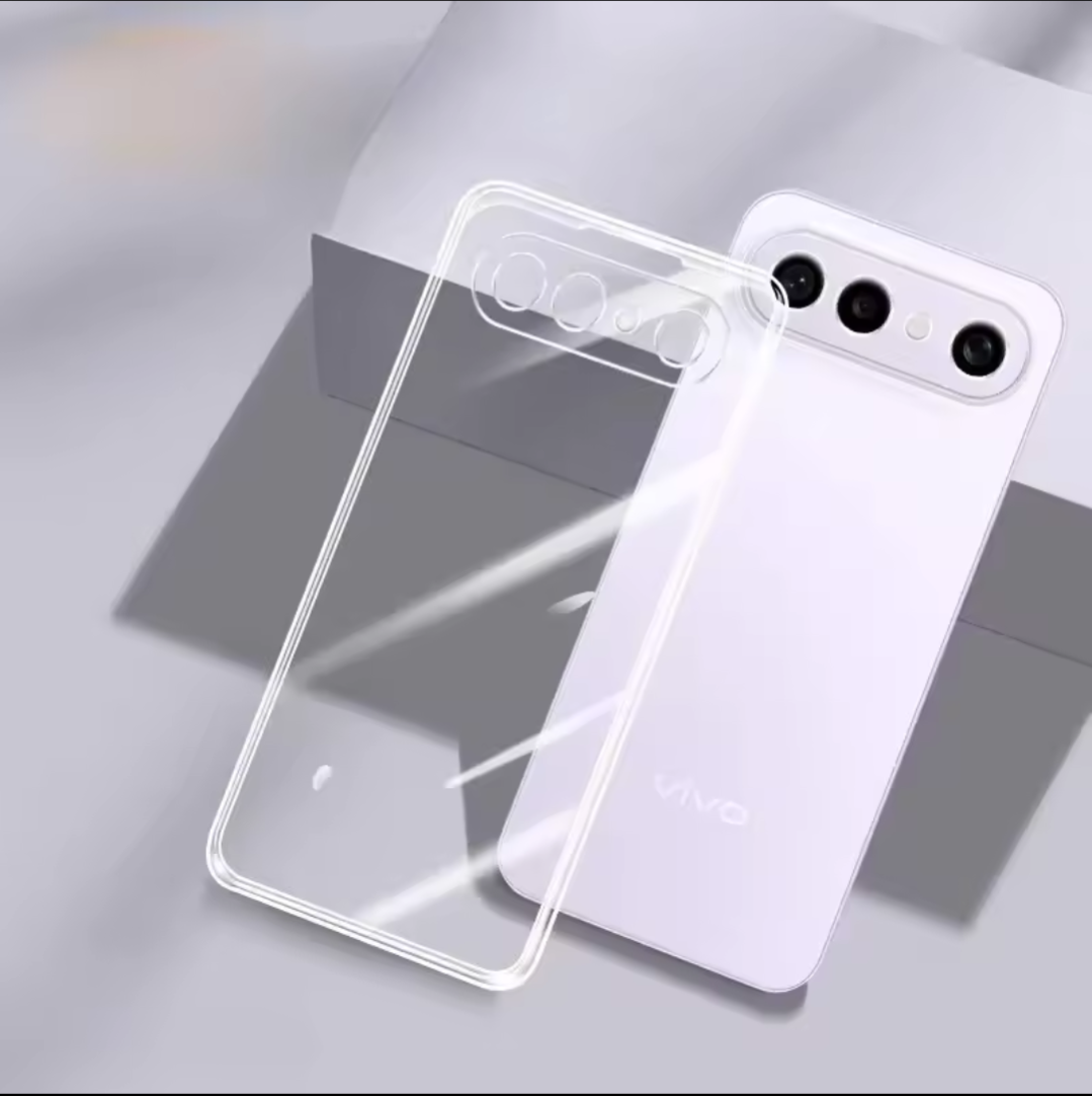 Vivo X300 FE Cover New Ultra Thin Soft Tpu Silicon Dust Proof Transparent Back Cover