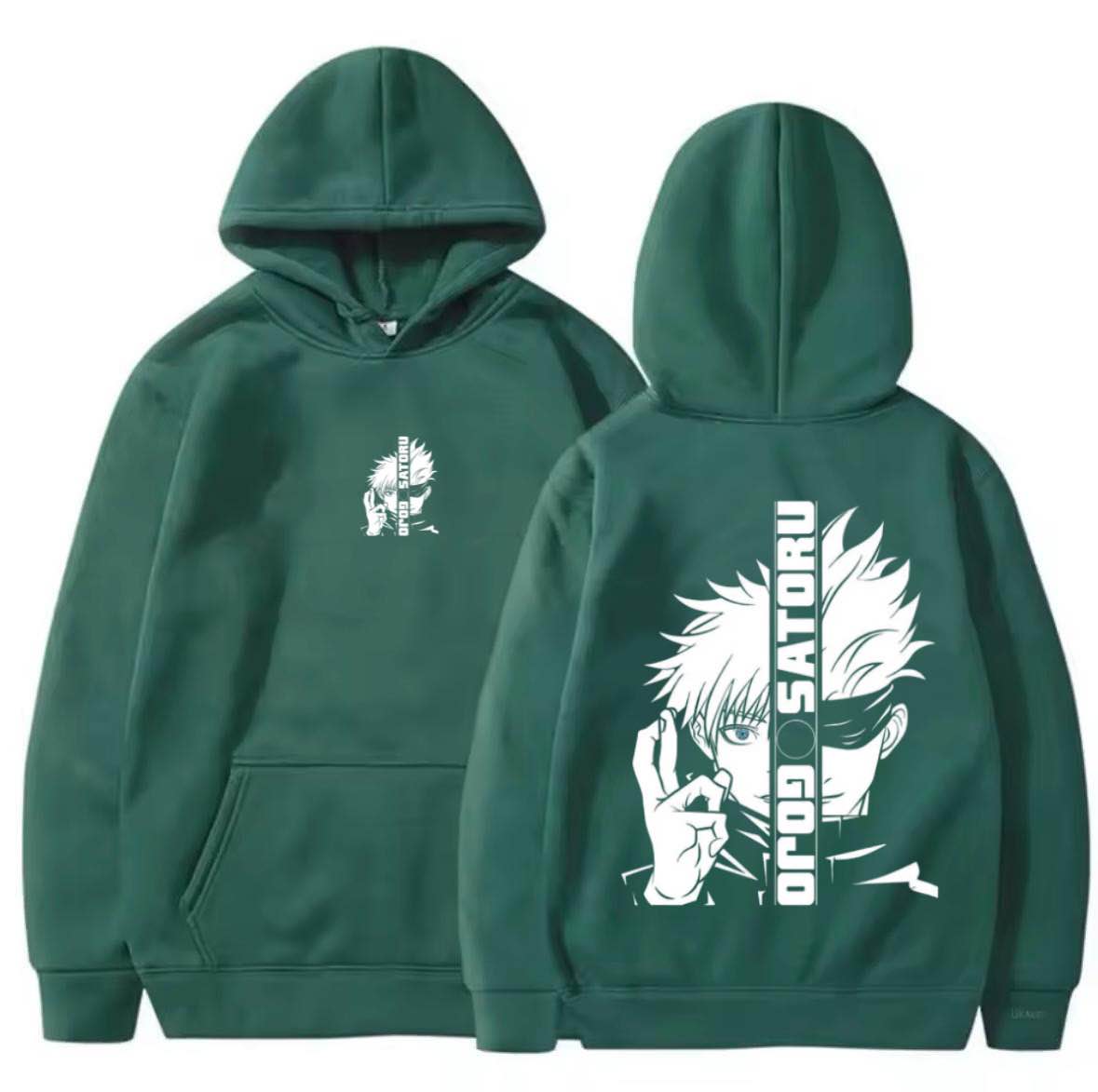 BURNOUT.PK NEW TRENDY PREMIUM QUALITY WINTER COLLECTION JOJO FRONT BACK PRINTING HOODIES FOR MENS