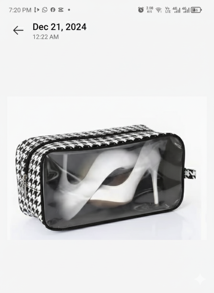 Portable Travel Shoe Organizer Bag