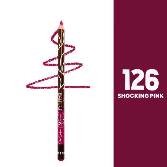 Sweet Face Lip Liner Pencil - Chocolate Bar (Brown) | Waterproof, Matte, Long Lasting Lip Contour Pencil