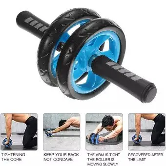 PORTABLE TRAINER AB ROLLER Ab Wheel Abdominal Wheel