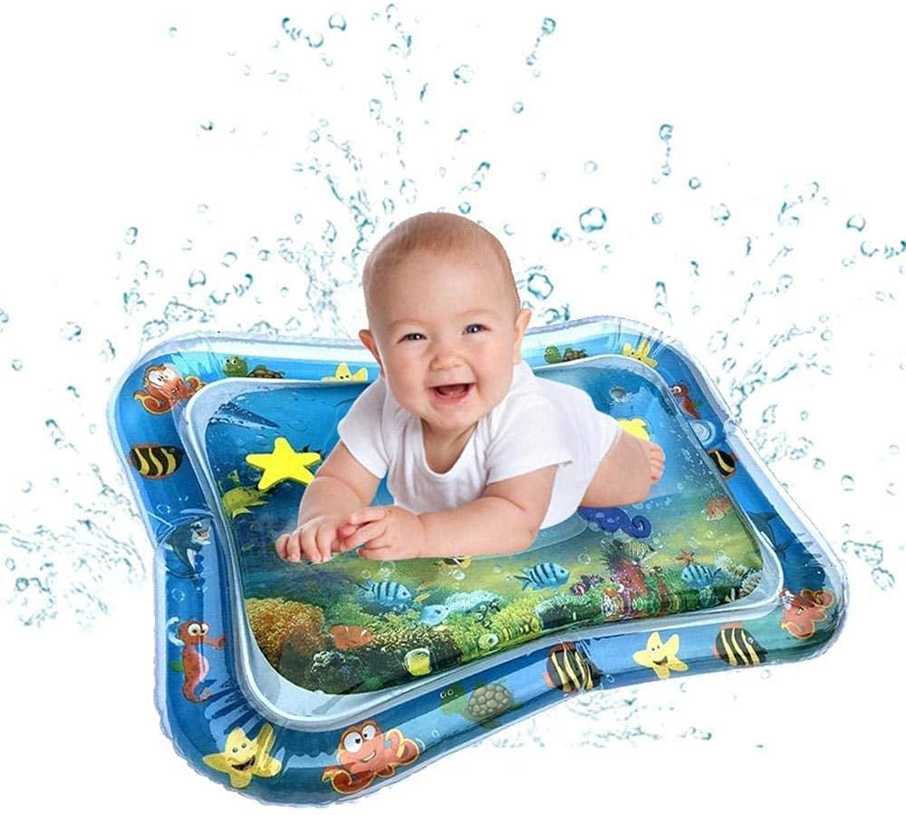 Tummy Time Water Mat for Baby to Play | Water Play Mat for Babies 0 to 12 Months | Water Bed for Babies | New Born Baby Gifts | Toys | Playmat for Kids 0-3 Years