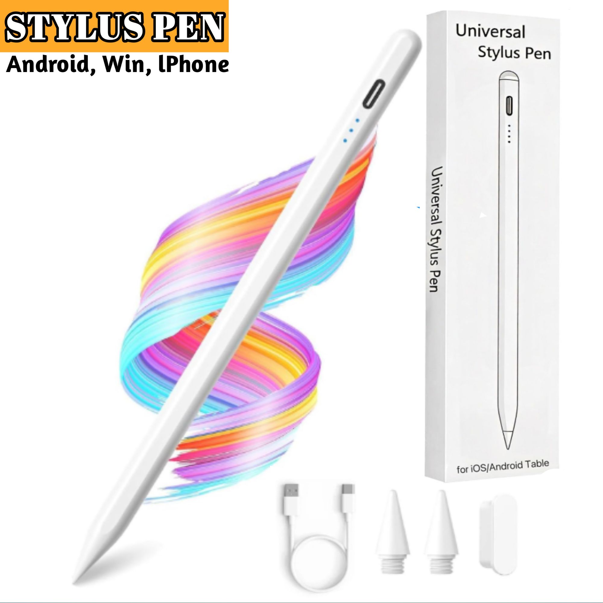 Universal Stylus Pencil Tablet Stylus Pen Touch Pen compatible for Android Windows Universal Active Stylus Pen