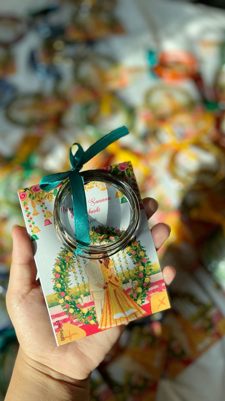 Customize Bangle's card for Weeding Mehndi Barat  Etc