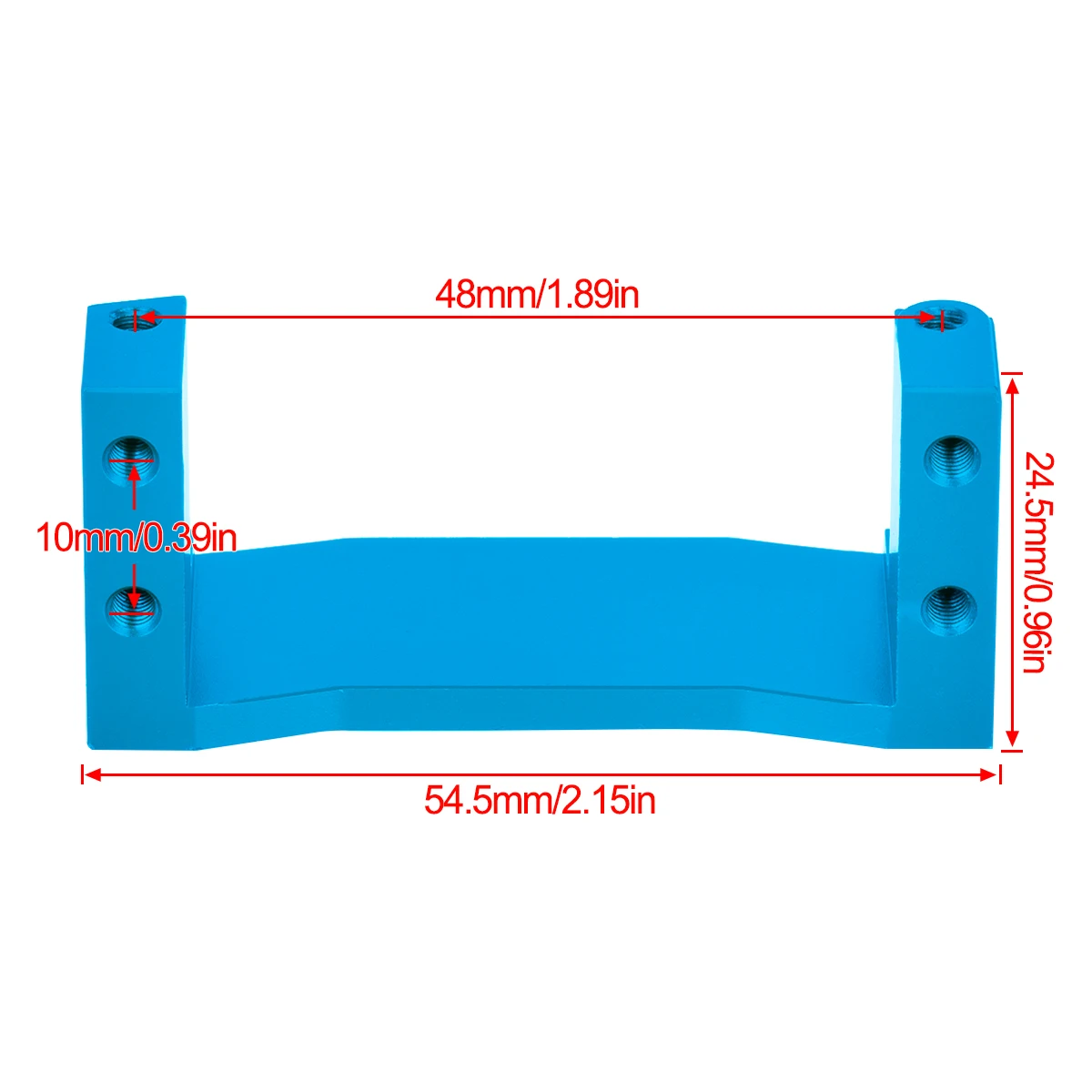 CNC Aluminum Servo Mount Base Holder 54977 for Tamiya TT02 TT-02 1/10 RC Car Upgrade Parts Accessories