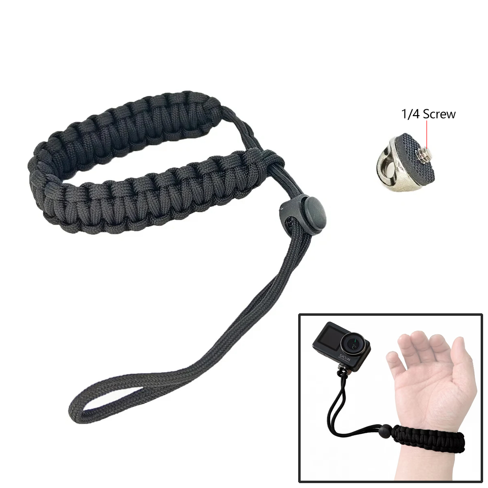 Hand Wrist Strap Lanyard Adjustable Nylon Hand Straps for GoPro Hero Action Camera Keys Keychain Phone USB Flash Drive Wallet