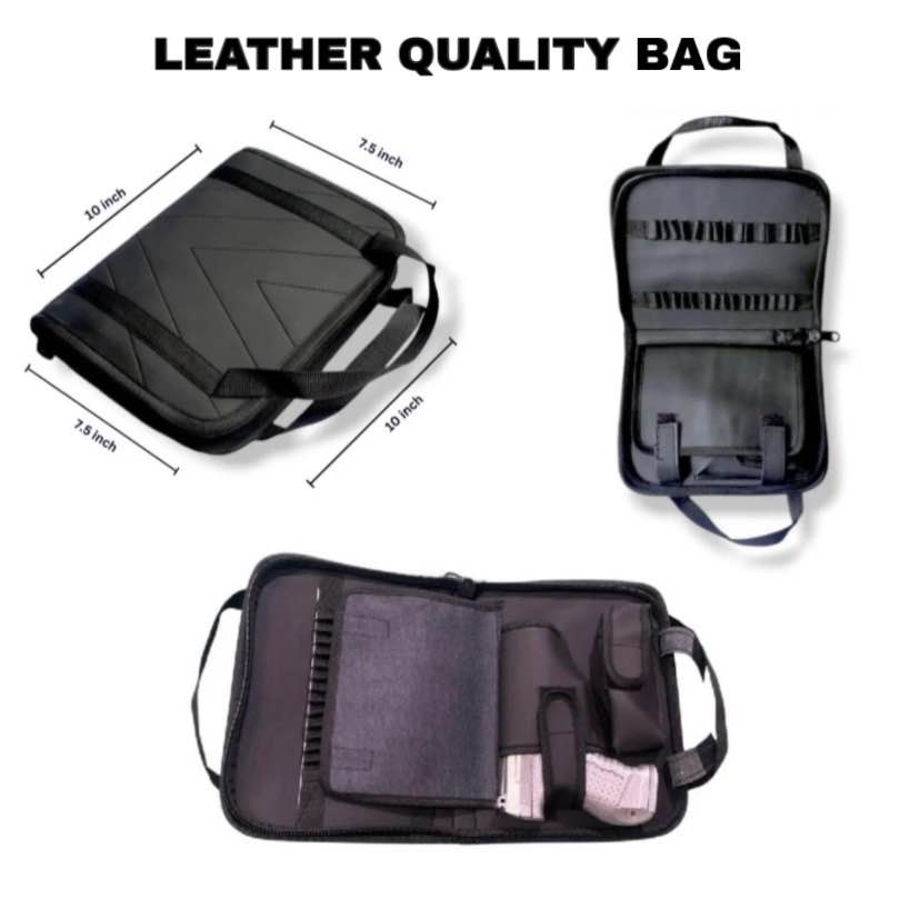 Leather Quality Travel Organizer Carry Bag with Multi Compartments