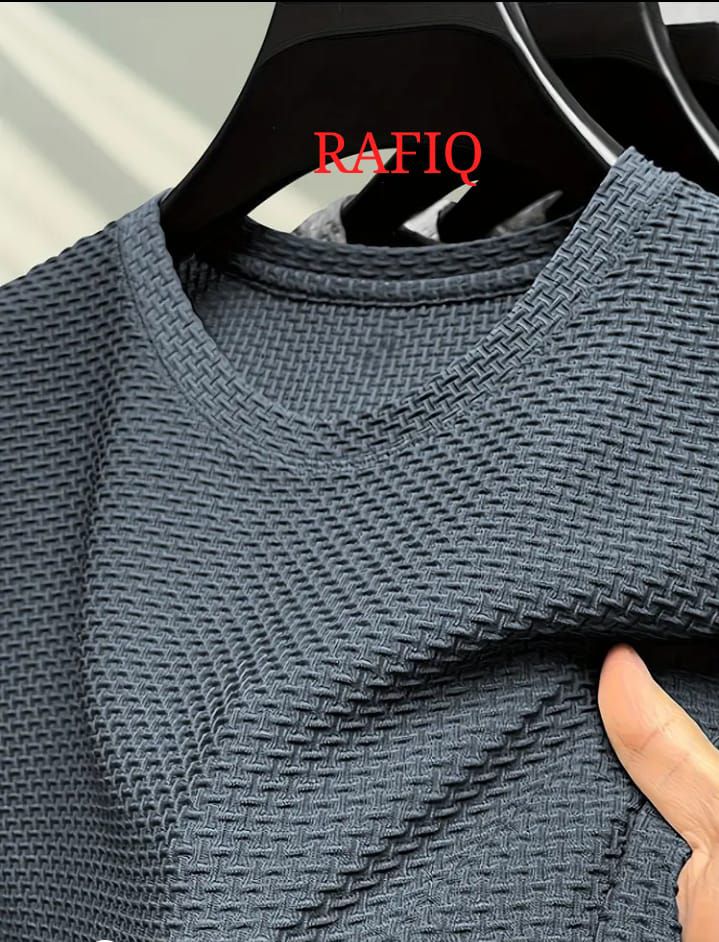 🔥 PREMIUM WAFFLE KNIT TEXTURE T-SHIRTS FOR MEN & BOYS - NEW TRENDY SUMMER T-SHIRT FOR MEN - T-SHIRT FOR BOY'S /T-SHIRT FOR MEN/ T-SHIRT FOR BOY'S