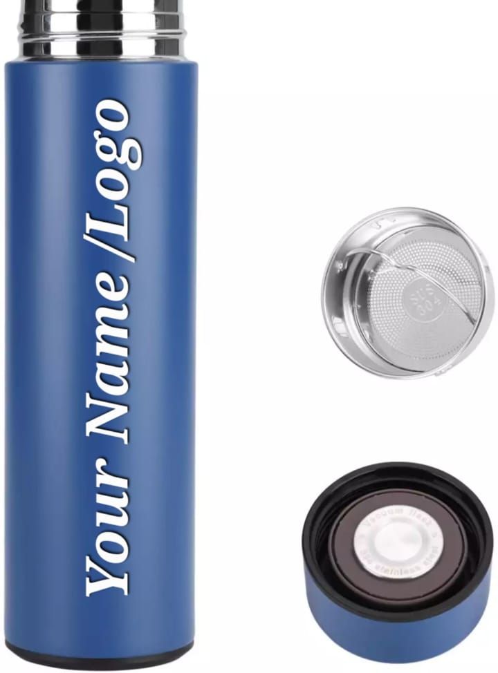Customize Bottles with Name logo Bottle with Name Printing, Customize Vacuum Thermos Flask Bottle,  Best Water Bottle, Bottle with Writing, Water Bottle for Kids, Hot and Cool Bottle, Personalised Bottle, Beautiful Tumbler Bottles, Laser Engraved Bottles