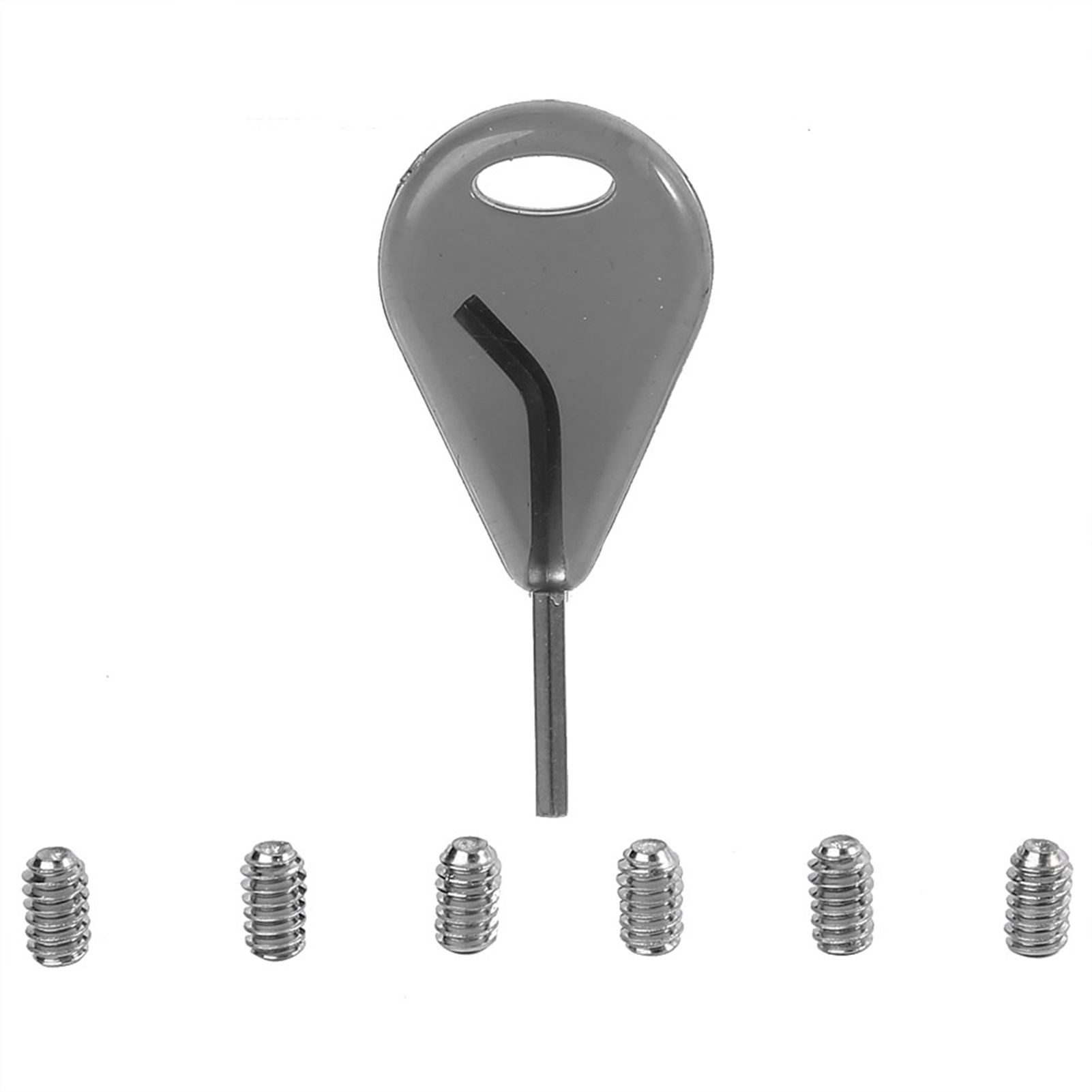 Surf Board Fin Key Fin Replacement Accessory with Grub Screws grub screws fin replacement accessory