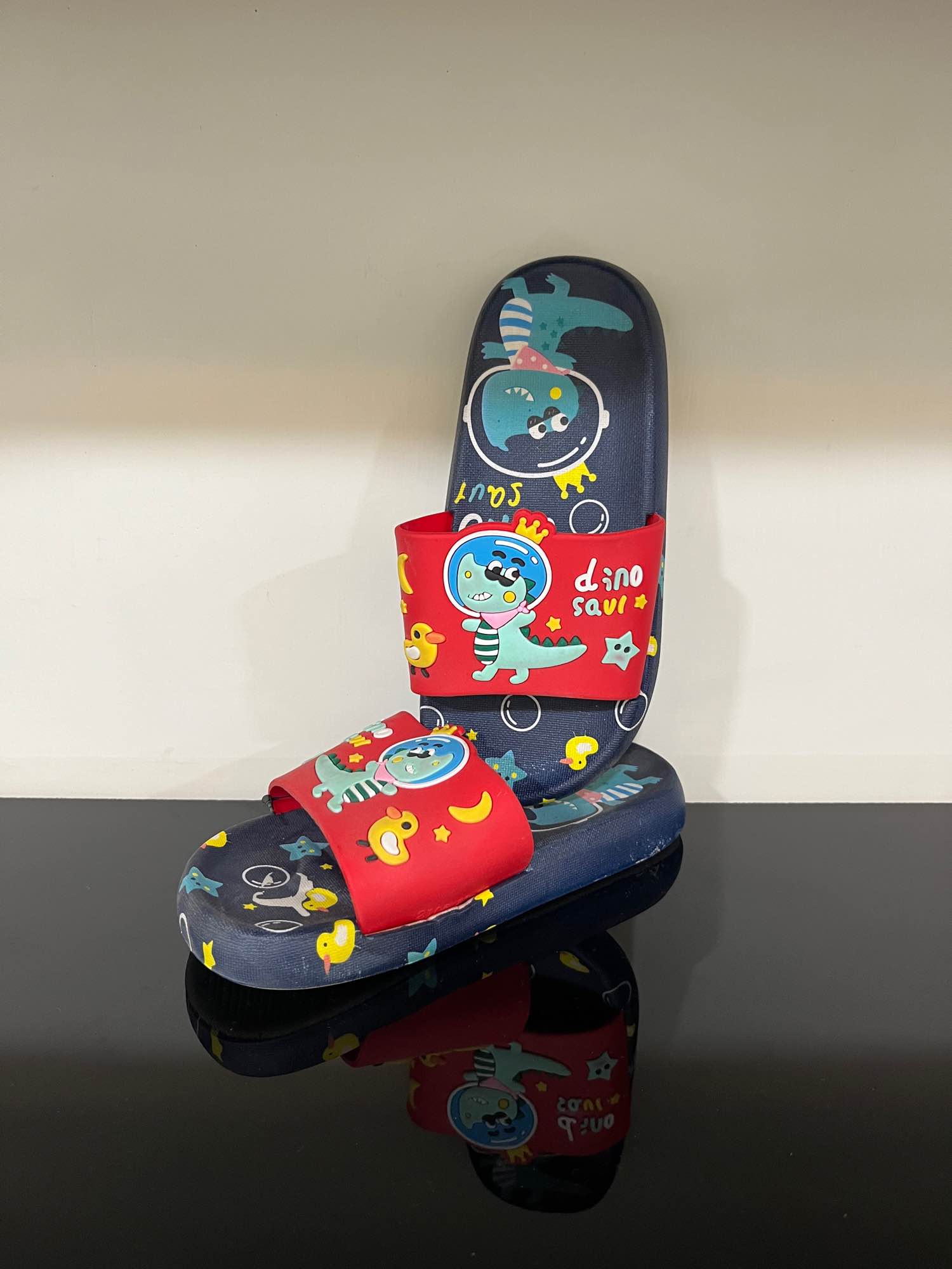 New Dino Summer Kids Slippers Cartoon Dino Indoor Boys Girls Comfortable Slippers In Fair Price