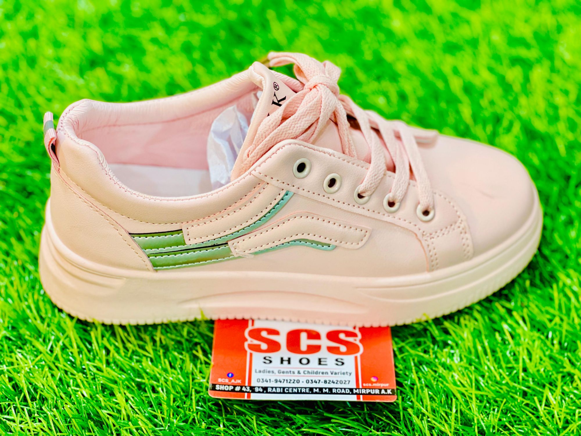 SCS girls uni college sneakers shoes