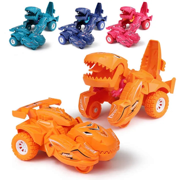 New Transforming Dinosaur Car Deformation Car Toys Inertial Sliding Dino Car Automatic T...,Learning Toys, Educational Toys, Funny Toys, Entertainment Toys, Puzzle Games, Newborn Toys, Toddler Toys