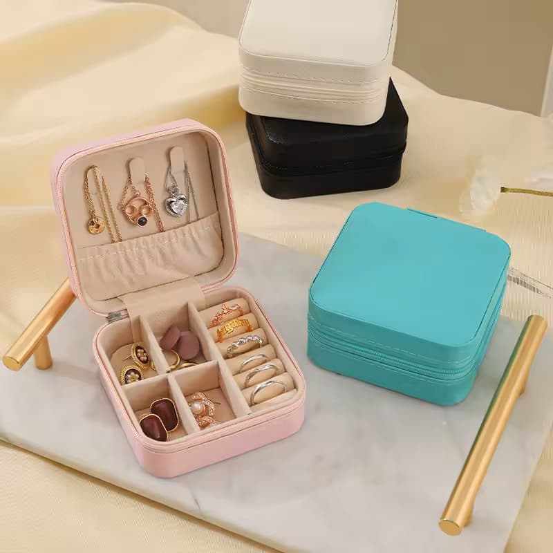 Portable Girls Jewelry Box