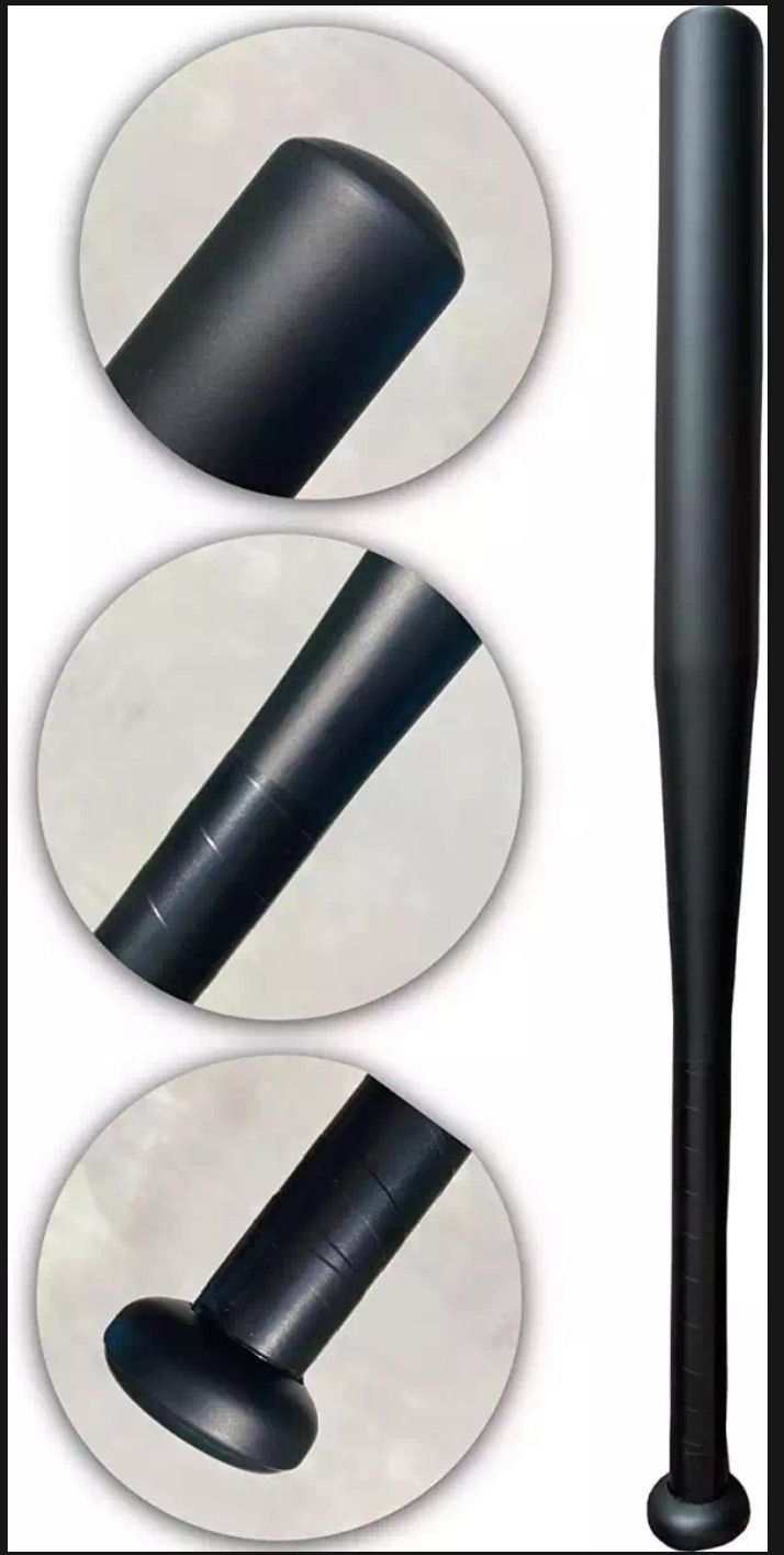 baseball bat Wooden 32" inch black Base ball bat