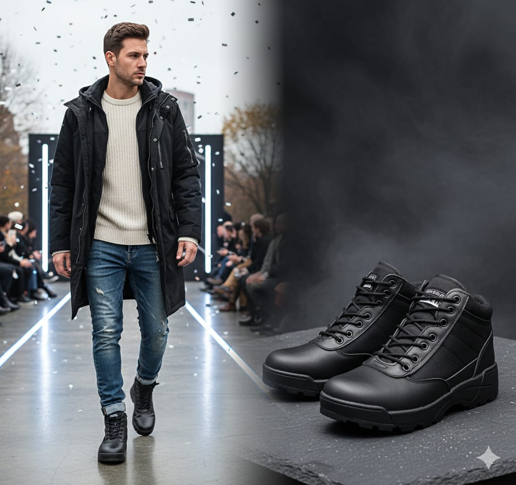 Defender Pro Work Shoes, Low Top Work Shoes, WorkGuard PU Sole Shoes