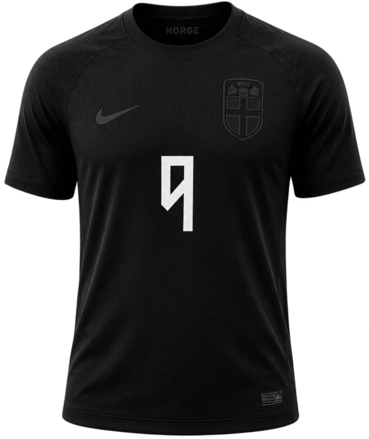 Norway Jersey, Norway Football Jersey, Black Football Jersey, Soccer Jersey, Men’s Sports T-Shirt, Dri-Fit Jersey,Half Sleeve Jersey, Breathable Sportswear, Fan Edition Jersey, Premium Soccer Shirt, Gym T-Shirt, Match Jersey