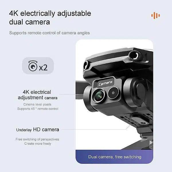 RG100 Pro HD Wifi Camera Drone with Obstacle Avoidance & Brushless Motors with also carry bag