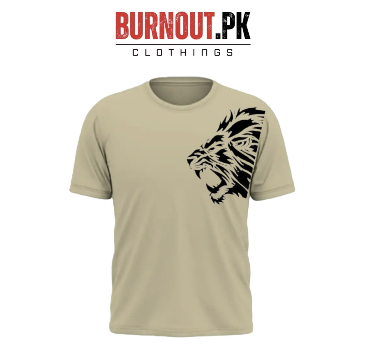 BURNOUT.PK NEW TRENDY SUMMER COLLECTION TIGER PRINTED TSHIRTS FOR MENS